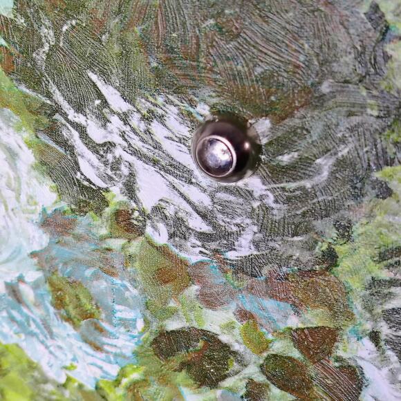 1960s MOD Air-Lander Green Fashion Wig Case Tote Full Zip Around Top Handle GUC - Picture 13 of 14